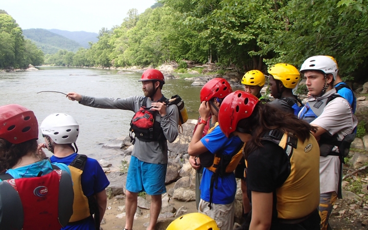 Canoeing and climbing trips